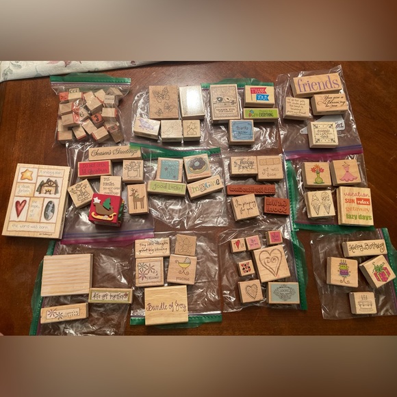 Other - HUGE LOT of Assorted Rubber Stamps